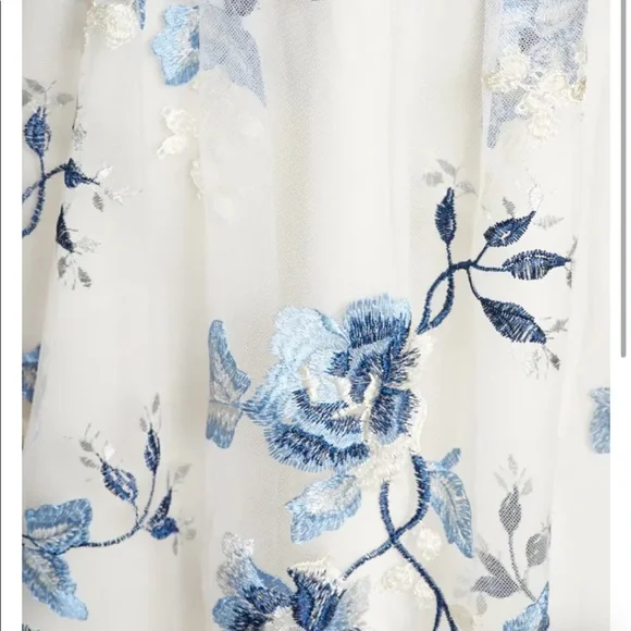 Chi Chi London Ashlee Embroidered Mesh Floral Dress 4 NWT - Picture 13 of 14